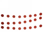 Растяжка «Вечеринка» 2,5 м 5 см Глянец, (24 штук), красный