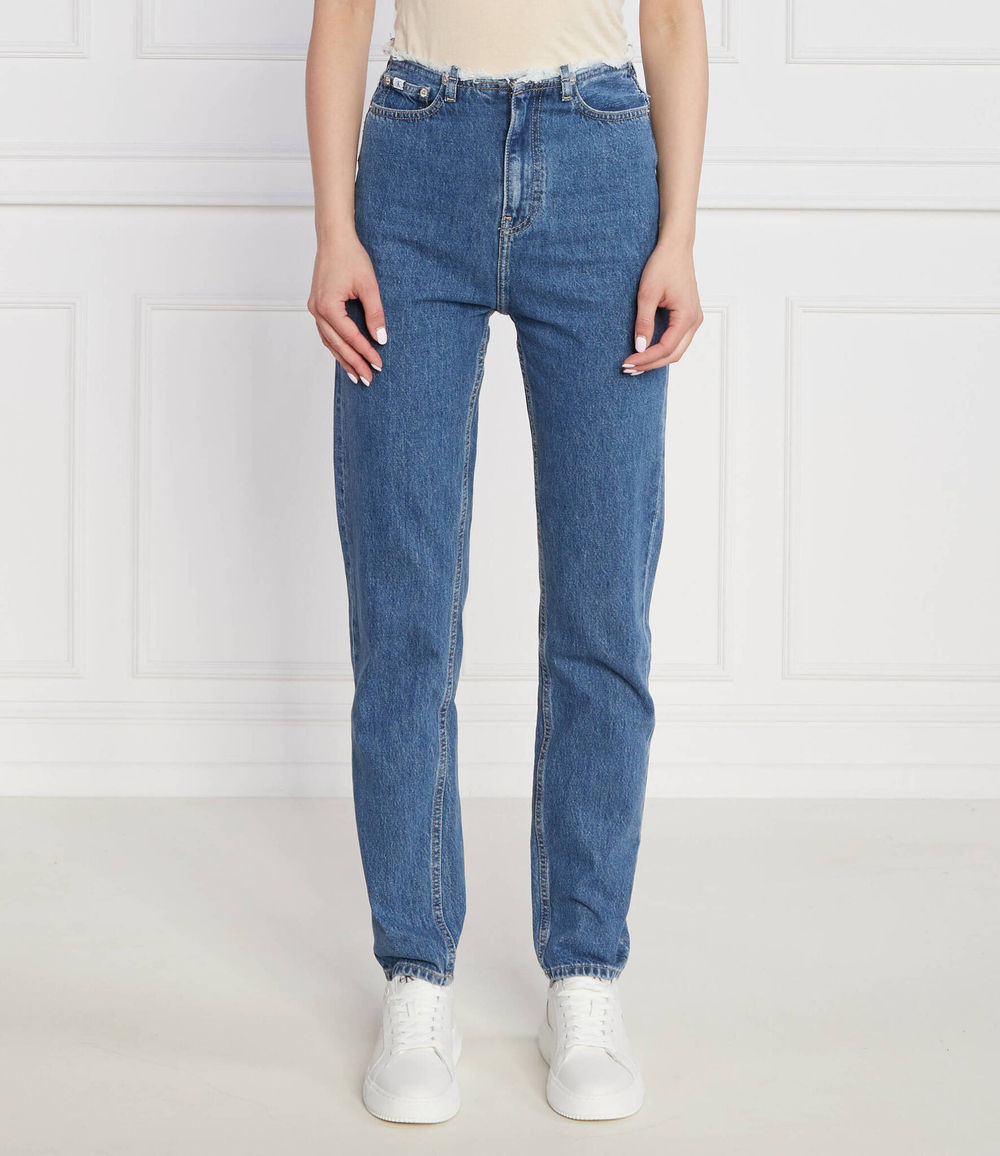 Джинсы AUTHENTIC SLIM CALVIN KLEIN JEANS - голубой(J20J221223)