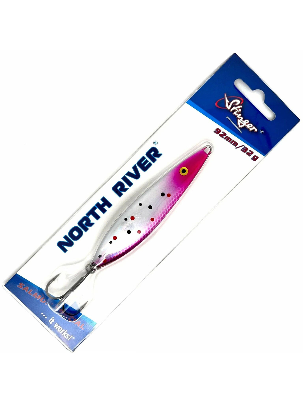 Блесна для рыбалки North River 92мм 32гр #002