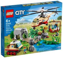 Конструктор LEGO City Stuntz 60302 Операция по спасению зверей