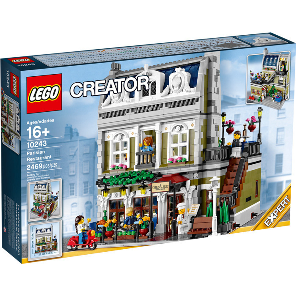 LEGO Creator: Парижский Ресторан 10243 — Parisian Restaurant — Лего Креатор Создатель Творец