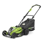Аккумуляторная газонокосилка Greenworks GD40LM45K4 40В (1 x 4 Ач, ЗУ) нож 45 см, 2500407UB