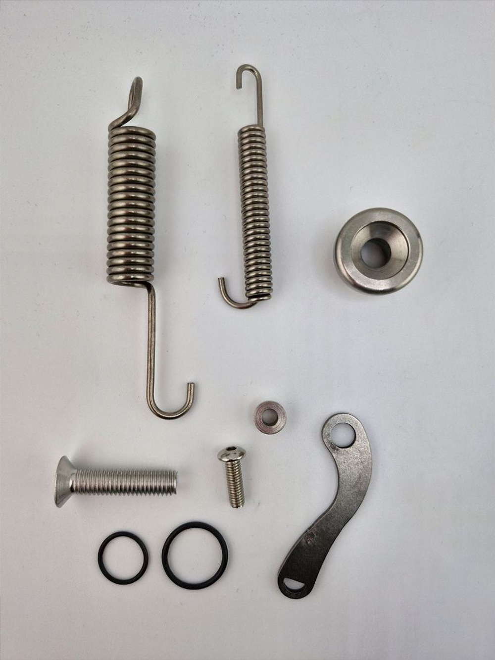 Подножка для мотоцикла эндуро боковая, стояночная, алюминиевая с комплектом крепежа