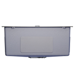 Мойка настол.монтаж 50х50 (2,0) вып 3 1/2  MIXLINE PRO 20см с сифоном (черный графит НАНО декор)