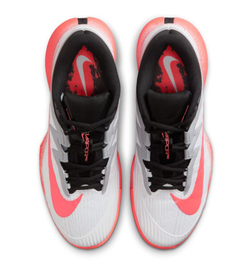 Женские Кроссовки теннисные Nike Zoom Vapor Pro 3 HC Premium - white/hot lava/wolf grey