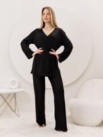 Кардиган-кимоно Эвила-1 Виотекс ЧЁРНЫЙ