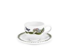 Portmeirion - Botanic Garden 100мл Чашка для эспрессо с блюдцем Forget Me Not / артикул   BG67085-F  / GTIN 00795418