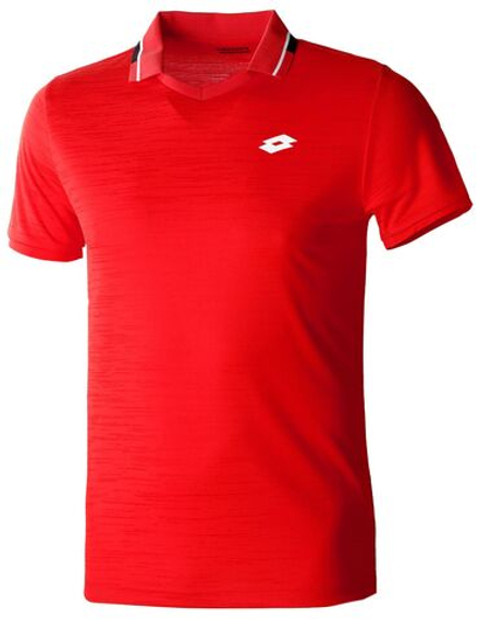 Теннисное поло Lotto Top Ten II Polo PL - Red