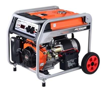 Генератор бензиновый TOR KM6500H с колесами 1018117