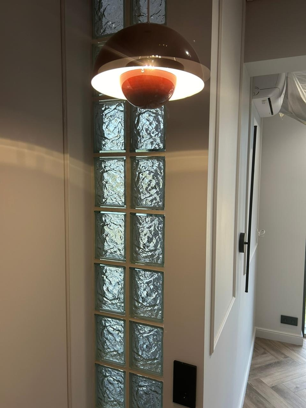 Стеклоблок бесцветный Айс Vitrablok 14,6x19,7x8 см
