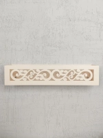 Полка настенная навесная 49*10*10 см