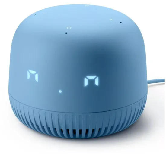 Умная колонка VK Капсула Нео (с часами), синий