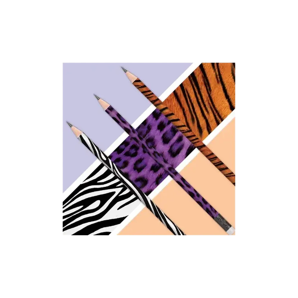 Карандаш чернографитный ЮНЛАНДИЯ АФРИКА, ластик 181769