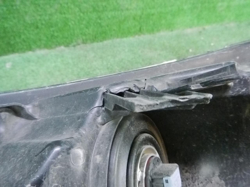 Битая Фара правая Nissan Qashqai 2 j11 (17-23) галоген