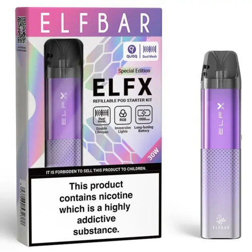 Elf Bar ELFX Kit - Purple