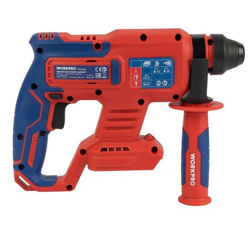 Перфоратор аккумуляторный бесщеточный Workpro 20 В без акб