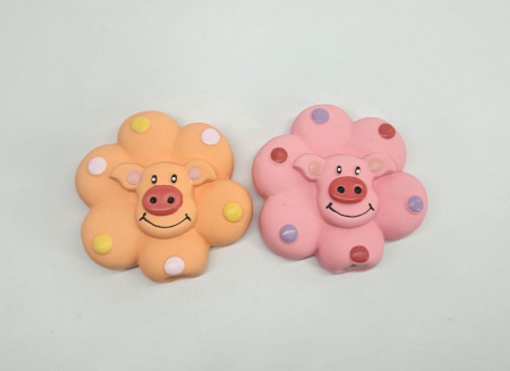 Игрушка для домашних животных ЧК Ромашка розовая