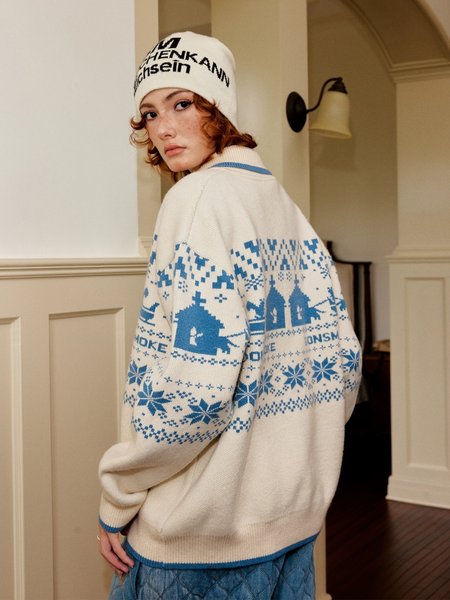 Кардиган DONSMOKE "Winter Coming" Zip Cardigan