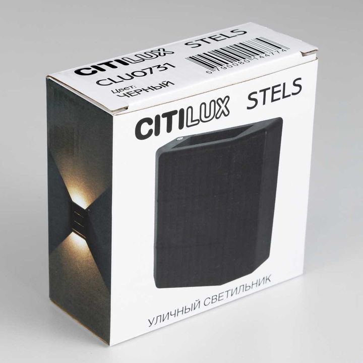 Уличный настенный светильник Citilux CLU0731