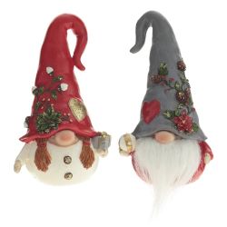 GAEM Фигурка декоративная "Гном", L10 W8 H16 см, 2в.