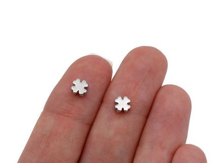 Мини-бусины Клевер 5мм (10 штук)