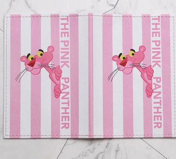 Обложка на паспорт 'Розовая Пантера'