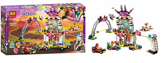 Конструктор Friend "Большая гонка", 654 дет.
