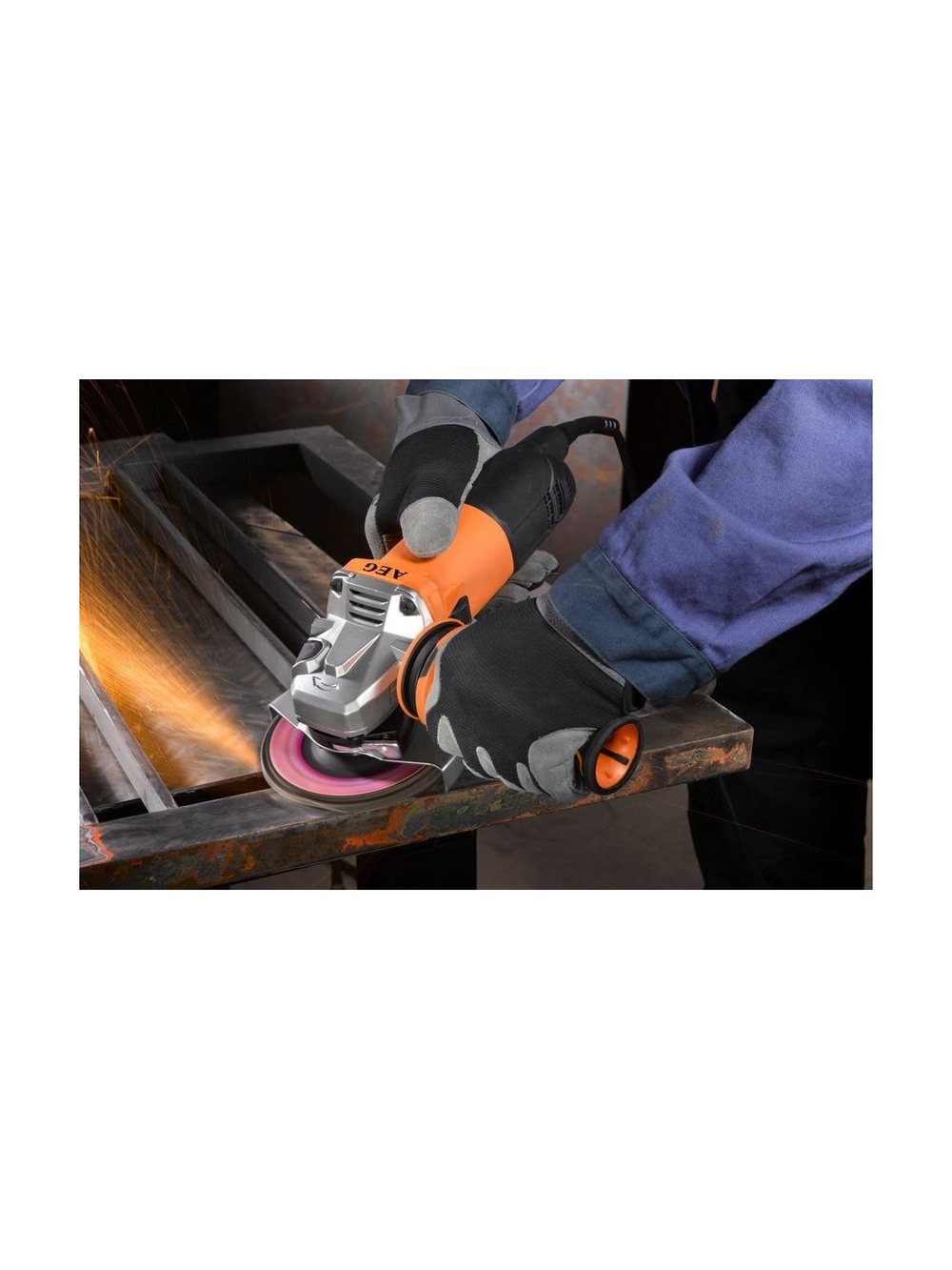 Угловая шлифмашина AEG WS10-125SK 4935451303