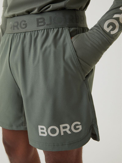 Мужские теннисные шорты Björn Borg Short Shorts - castor gray