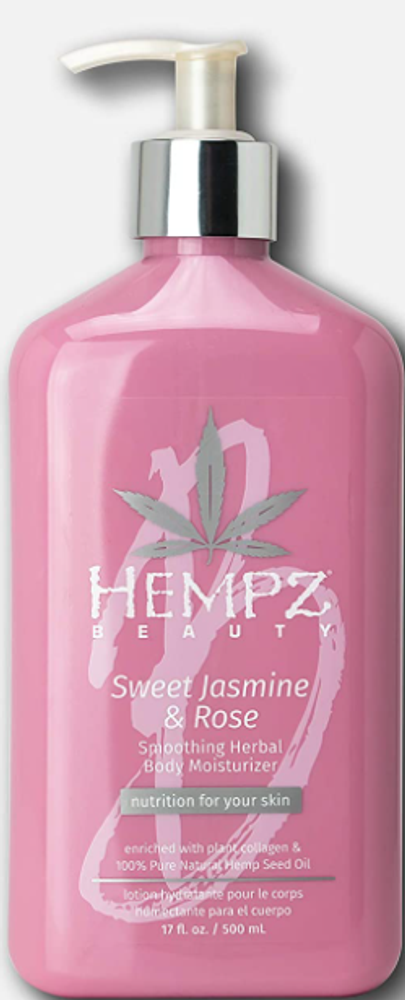 Hempz Sweet Jasmine &amp; Rose Herbal Body Moisturiser молочко для тела 500мл