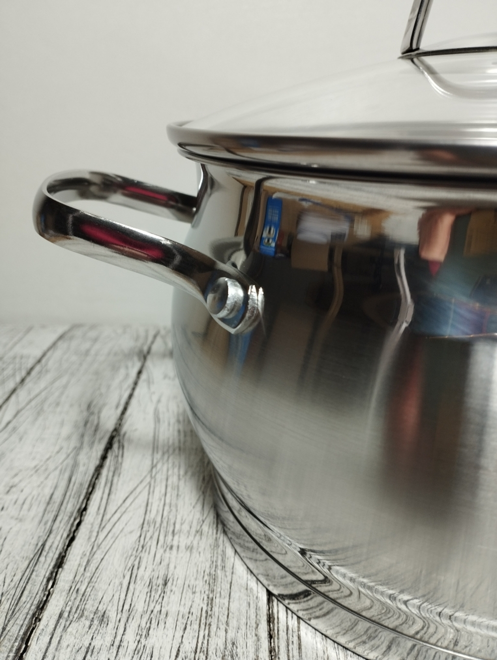 Кастрюля 3,9л 5-ти слойн капс индук дно 5864 НМ