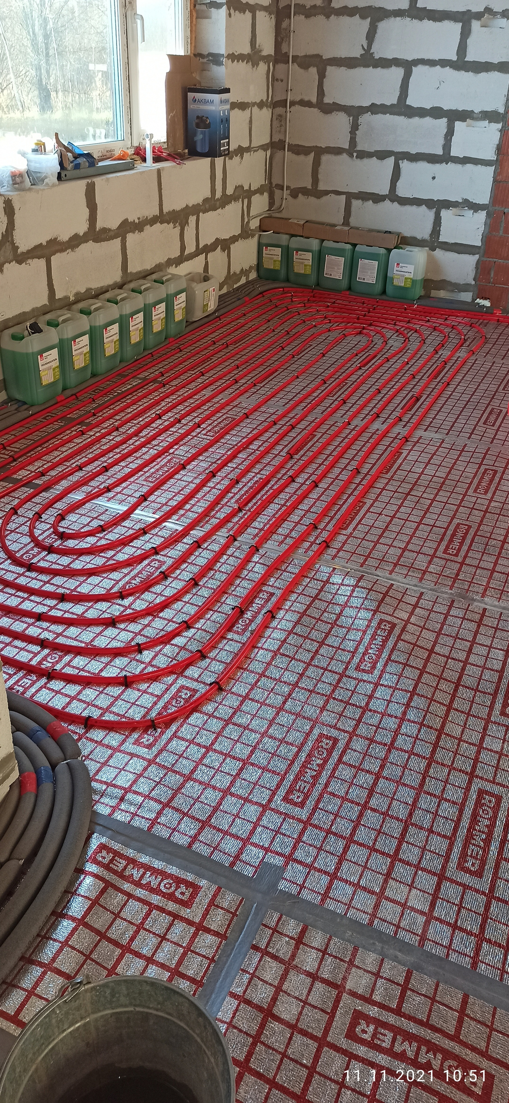 Водяной теплый пол