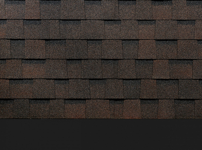 Ламинированная черепица Серия Dragon Europa, тёмно-коричневый