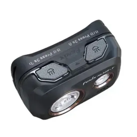 Фонарь Fenix Мод. HL32R-T черный (800лм-132м)(светодиод: Luminus SST20 белый + нейтрально белый)(107г)