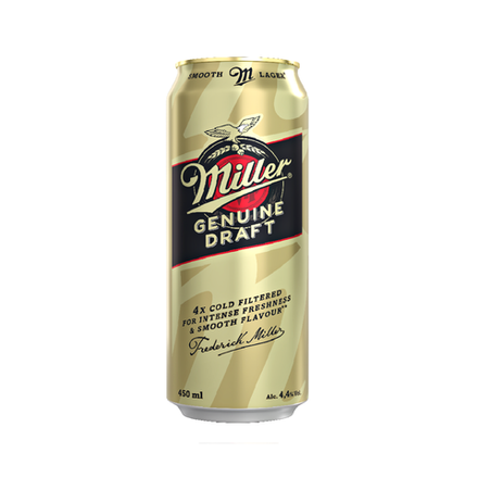 Пиво Miller 0,45 л ж/б