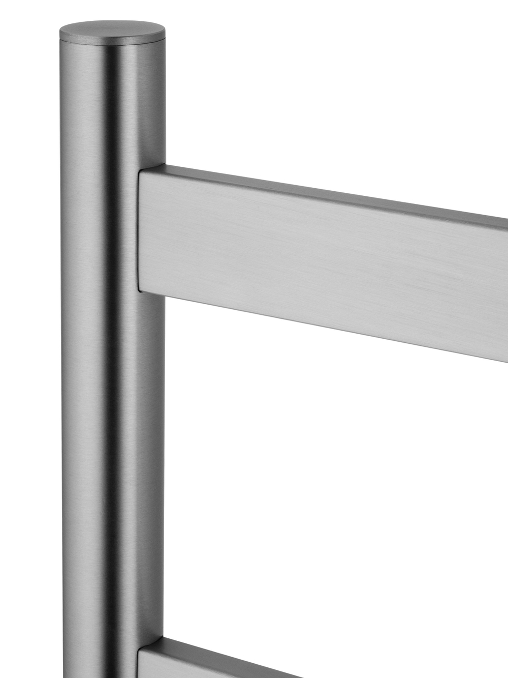 Полотенцесушитель электрический напольный WONZON & WOGHAND ESSEN, Брашированный никель (WW-A407-BR)