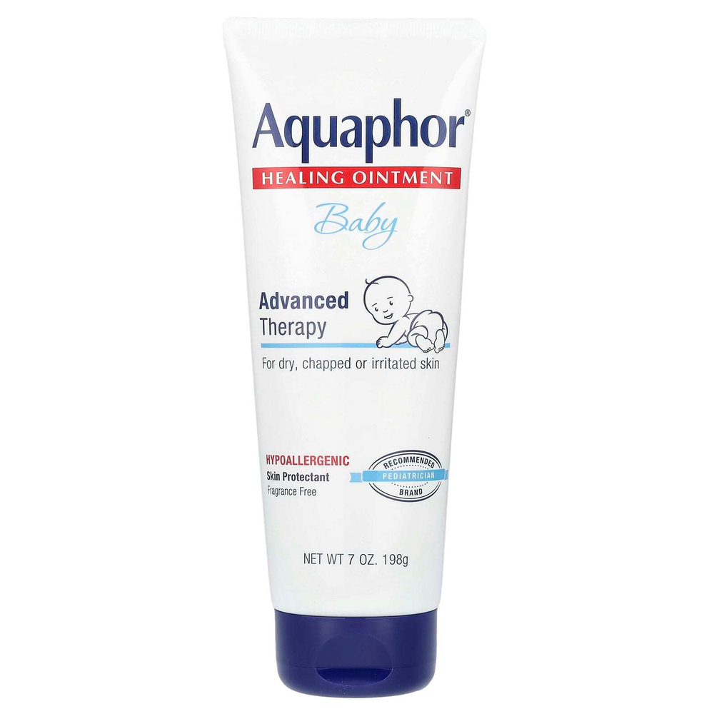 Aquaphor, целебная мазь для детей, без отдушки, 198 г (7 унций)