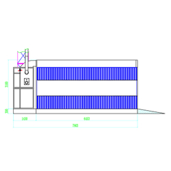 WDK-610M Пост подготовки на металлическом основании, с функцией подогрева