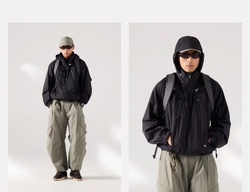 Куртка Nothomme Geometric Structure Hidden Hood Jacket