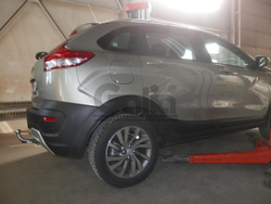 Оцинкованный фаркоп на Lada Xray 2015-2022, Lada Xray Cross 2018-2022 (без электрики), Galia L029C