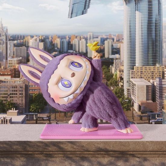 Коллекционная фигурка POPMART THE MONSTERS Lazy Yoga Series Figures