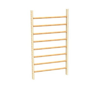 Шведская стенка гимнастическая - 2,6х0,8м - массив 90мм