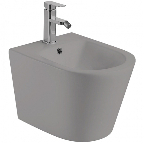 Биде WeltWasser Salzbach 005 MT-GR 10000003772 подвесное Серое матовое