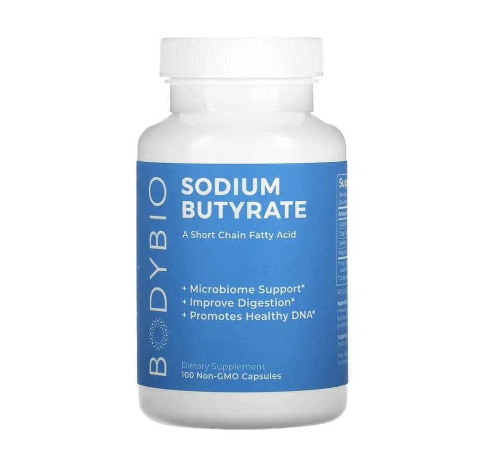 Body Bio - Sodium Butyrate 100 capsules