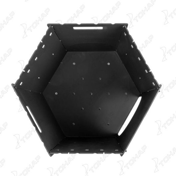 Печь под казан сборная ПКM-01, ст.3 мм, термостойкое покрытие, (T-HS-PKM-01) Helios