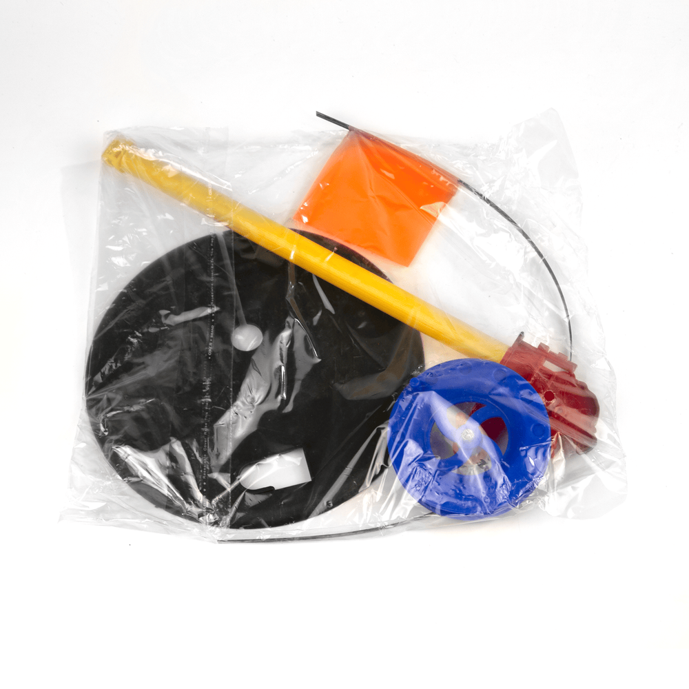 Жерлица неоснащенная "Рыбак" (d-200мм, ножка-20см)