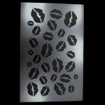 Трафарет "Поцелуй, губы" 29,5*19 см