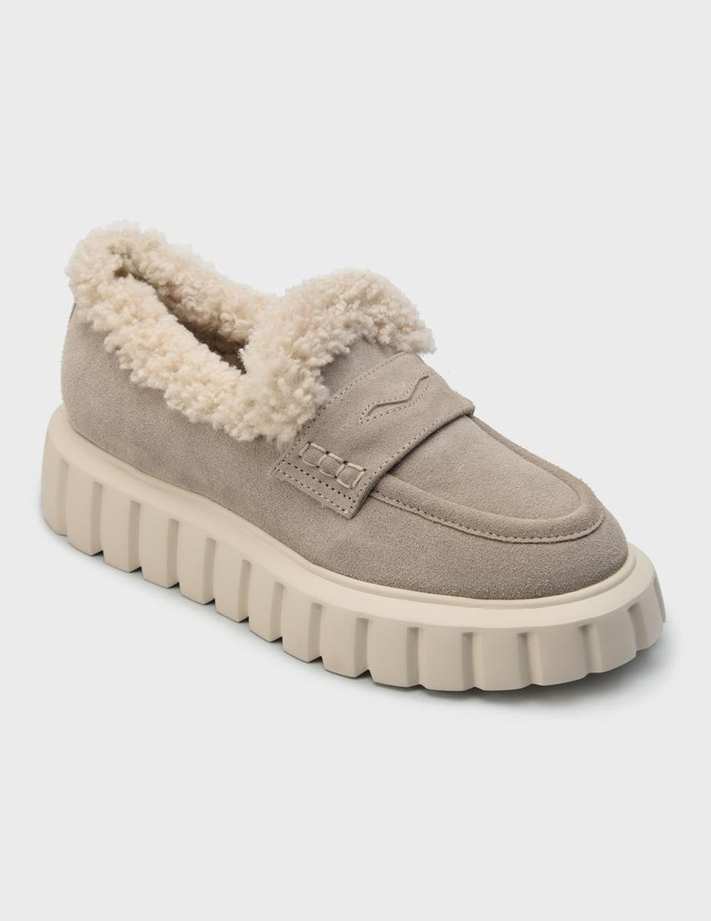 Лоферы женские VOILE BLANCHE Grenelle Mok 2 Fur