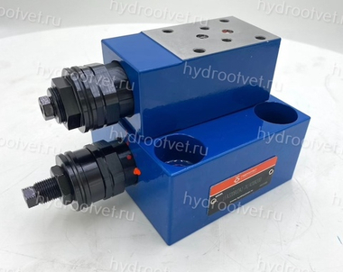 LFA32DBWD2-7X/315 - Крышка для логического клапана, типоразмер Ду32 функционал - DBWD2 = крышка с предохранительным клапаном с ручной настройкой с функцией запирания, под установку распределителя Ду6, два выхода X и Y, элемент регулировки - винт под шестигранник с защитным колпачком, диапазон настройки давления до 315 бар, уплотнение NBR