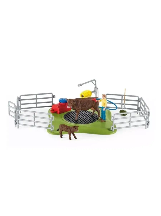 Набор Веселая мойка для коровы Schleich 42529